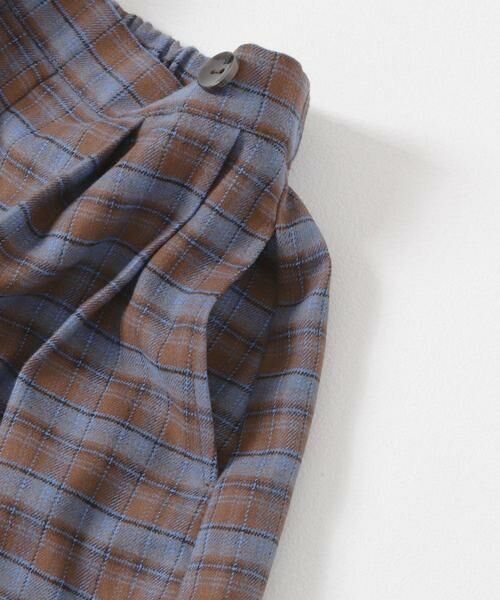 URBAN RESEARCH DOORS / アーバンリサーチ ドアーズ パンツ | 『WEB/一部店舗限定サイズ』チェックラップキュロット(KIDS) | 詳細28