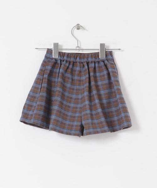 URBAN RESEARCH DOORS / アーバンリサーチ ドアーズ パンツ | 『WEB/一部店舗限定サイズ』チェックラップキュロット(KIDS) | 詳細29