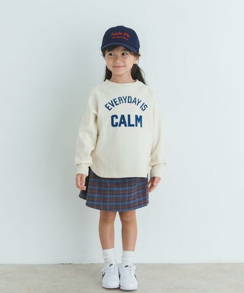 URBAN RESEARCH DOORS / アーバンリサーチ ドアーズ パンツ | 『WEB/一部店舗限定サイズ』チェックラップキュロット(KIDS) | 詳細19