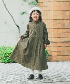 URBAN RESEARCH DOORS / アーバンリサーチ ドアーズ ワンピース | 『親子リンク』『UR TECH』チェック柄ワンピース(KIDS)