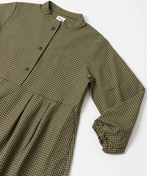 URBAN RESEARCH DOORS / アーバンリサーチ ドアーズ ワンピース | 『親子リンク』『UR TECH』チェック柄ワンピース(KIDS) | 詳細9