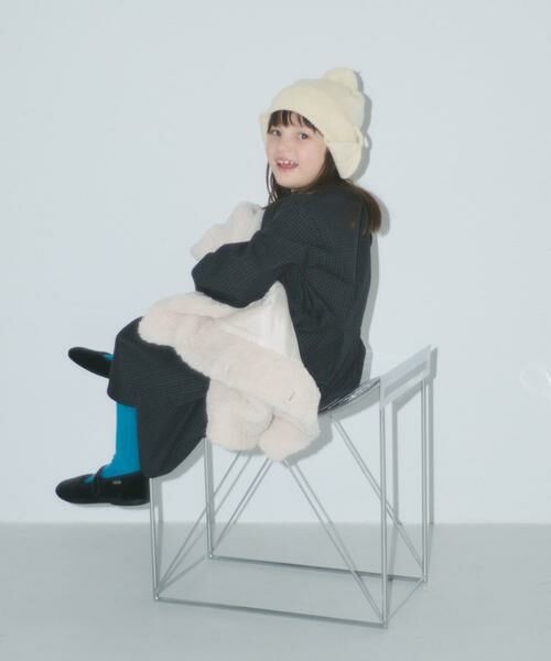 URBAN RESEARCH DOORS / アーバンリサーチ ドアーズ ワンピース | 『親子リンク』『UR TECH』チェック柄ワンピース(KIDS) | 詳細25