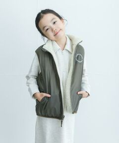 URBAN RESEARCH DOORS / アーバンリサーチ ドアーズ アウター | リバーシブルボアベスト(KIDS)