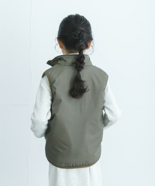 URBAN RESEARCH DOORS / アーバンリサーチ ドアーズ アウター | リバーシブルボアベスト(KIDS) | 詳細4