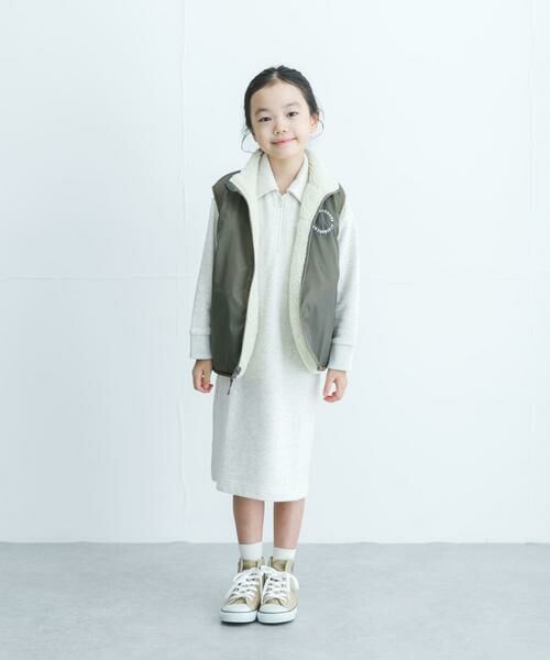 URBAN RESEARCH DOORS / アーバンリサーチ ドアーズ アウター | リバーシブルボアベスト(KIDS) | 詳細7