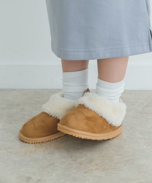 URBAN RESEARCH DOORS / アーバンリサーチ ドアーズ シューズ | ショートムートンブーツ(KIDS) | 詳細1