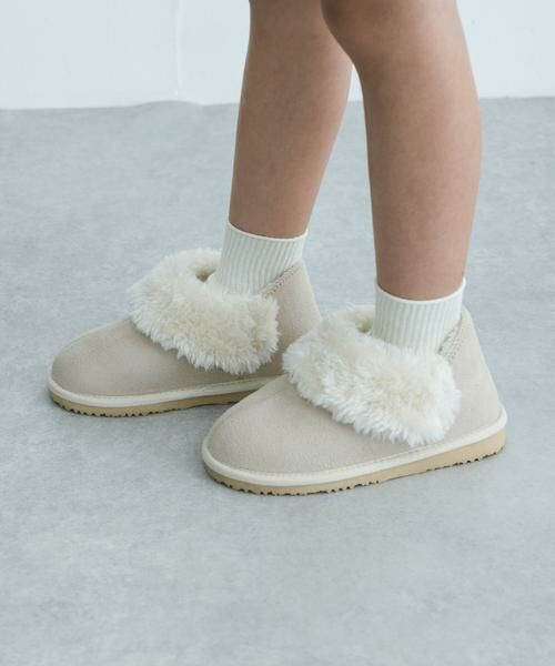 URBAN RESEARCH DOORS / アーバンリサーチ ドアーズ シューズ | ショートムートンブーツ(KIDS) | 詳細8