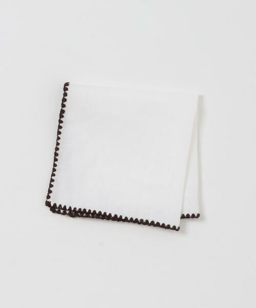 URBAN RESEARCH DOORS / アーバンリサーチ ドアーズ ハンカチ | LIFE STYLE TAILOR　パイピングチーフ | 詳細1