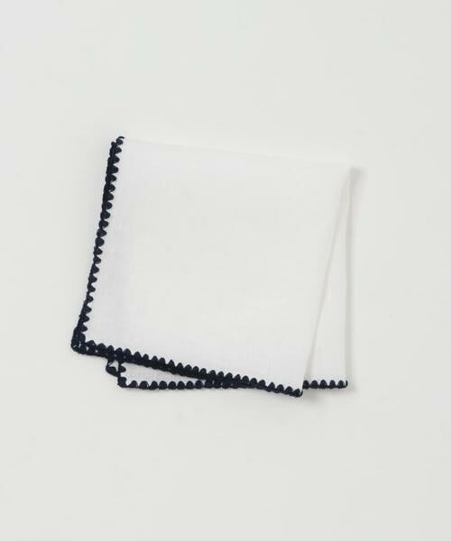 URBAN RESEARCH DOORS / アーバンリサーチ ドアーズ ハンカチ | LIFE STYLE TAILOR　パイピングチーフ | 詳細3