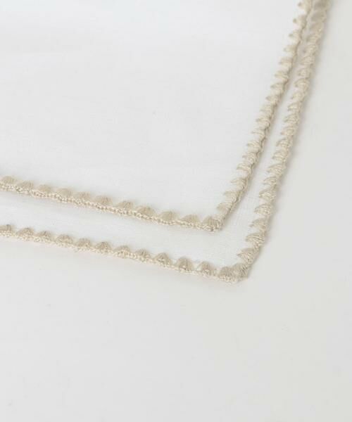 URBAN RESEARCH DOORS / アーバンリサーチ ドアーズ ハンカチ | LIFE STYLE TAILOR　パイピングチーフ | 詳細7