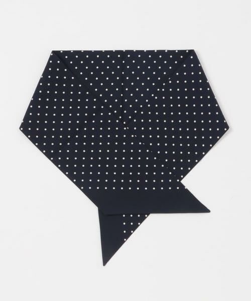 URBAN RESEARCH DOORS / アーバンリサーチ ドアーズ ハンカチ | LIFE STYLE TAILOR　コットンシルクドット柄ネッカチーフ | 詳細3