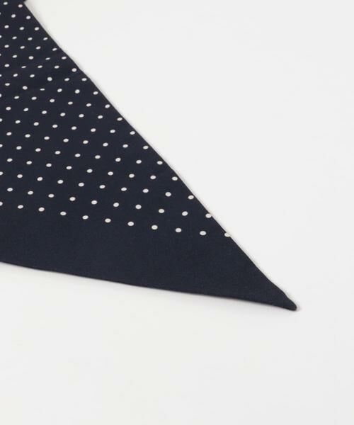 URBAN RESEARCH DOORS / アーバンリサーチ ドアーズ ハンカチ | LIFE STYLE TAILOR　コットンシルクドット柄ネッカチーフ | 詳細4