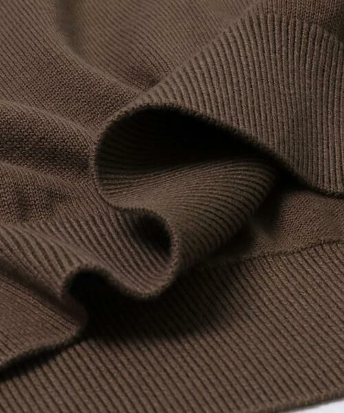 URBAN RESEARCH DOORS / アーバンリサーチ ドアーズ シャツ・ブラウス | LIFE STYLE TAILOR　コットンシルクハイゲージクルーニット | 詳細4