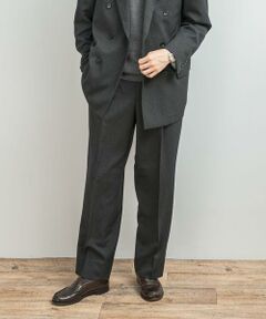 URBAN RESEARCH DOORS / アーバンリサーチ ドアーズ スラックス・ドレスパンツ | LIFE STYLE TAILOR　ピンヘッドツイルストレッチ2タックパンツ