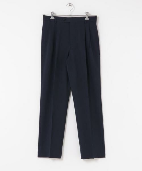 URBAN RESEARCH DOORS / アーバンリサーチ ドアーズ スラックス・ドレスパンツ | LIFE STYLE TAILOR　ピンヘッドツイルストレッチ2タックパンツ | 詳細5