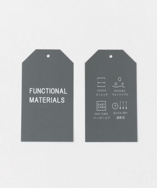 URBAN RESEARCH DOORS / アーバンリサーチ ドアーズ スラックス・ドレスパンツ | LIFE STYLE TAILOR　ピンヘッドツイルストレッチ2タックパンツ | 詳細16