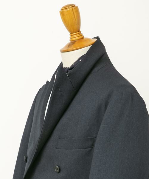 URBAN RESEARCH DOORS / アーバンリサーチ ドアーズ その他アウター | LIFE STYLE TAILOR ピンヘッドツイルストレッチWジャケット | 詳細10