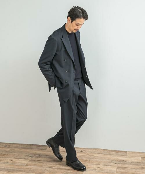 URBAN RESEARCH DOORS / アーバンリサーチ ドアーズ その他アウター | LIFE STYLE TAILOR ピンヘッドツイルストレッチWジャケット | 詳細4