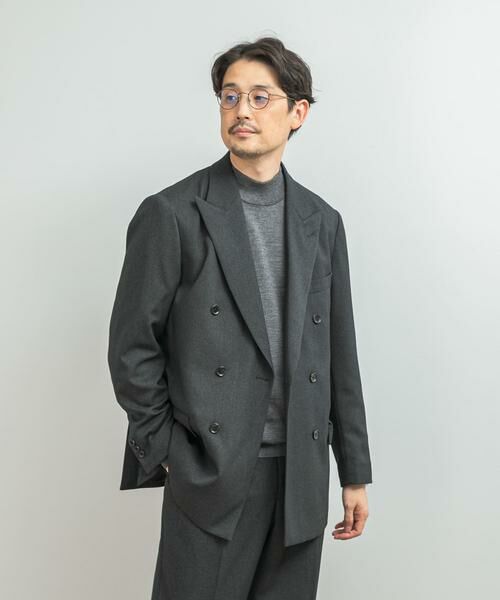 URBAN RESEARCH DOORS / アーバンリサーチ ドアーズ その他アウター | LIFE STYLE TAILOR ピンヘッドツイルストレッチWジャケット | 詳細23
