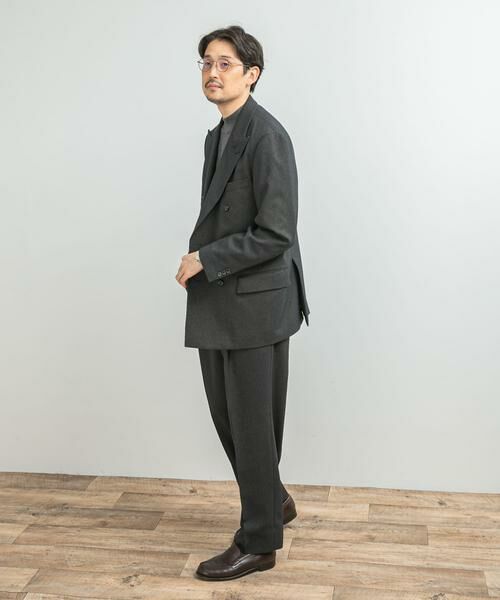 URBAN RESEARCH DOORS / アーバンリサーチ ドアーズ その他アウター | LIFE STYLE TAILOR ピンヘッドツイルストレッチWジャケット | 詳細25