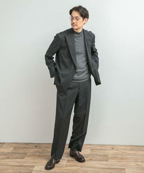 URBAN RESEARCH DOORS / アーバンリサーチ ドアーズ その他アウター | LIFE STYLE TAILOR ピンヘッドツイルストレッチWジャケット | 詳細27