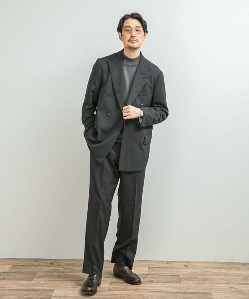 URBAN RESEARCH DOORS / アーバンリサーチ ドアーズ その他アウター | LIFE STYLE TAILOR ピンヘッドツイルストレッチWジャケット | 詳細28