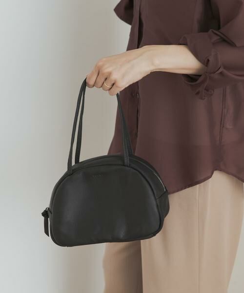 URBAN RESEARCH DOORS / アーバンリサーチ ドアーズ ボストンバッグ | Folna　ソフトレザーボストンバッグ | 詳細1