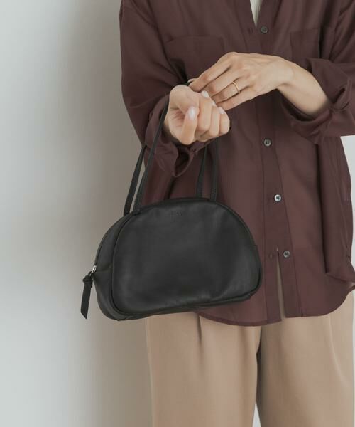 URBAN RESEARCH DOORS / アーバンリサーチ ドアーズ ボストンバッグ | Folna　ソフトレザーボストンバッグ | 詳細2
