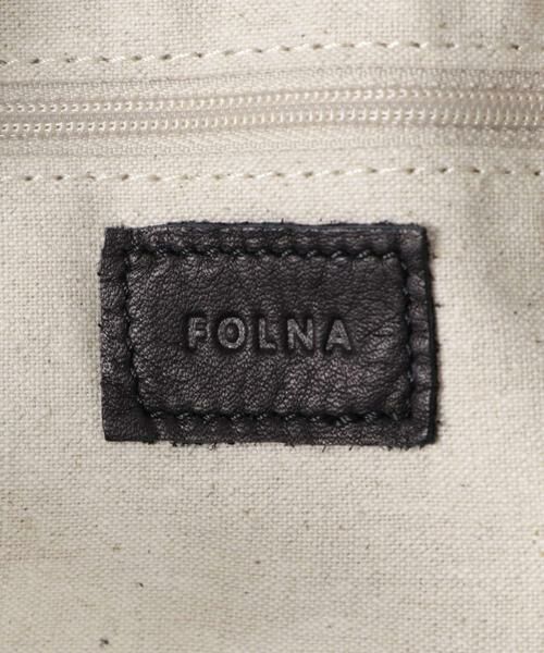 URBAN RESEARCH DOORS / アーバンリサーチ ドアーズ ボストンバッグ | Folna　ソフトレザーボストンバッグ | 詳細8
