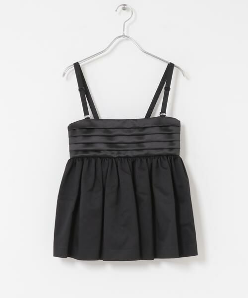 URBAN RESEARCH DOORS / アーバンリサーチ ドアーズ キャミソール・チューブトップ | Scye　Twill Kummerbund Top | 詳細1