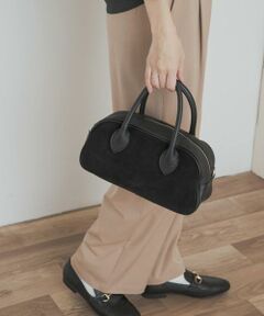 URBAN RESEARCH DOORS / アーバンリサーチ ドアーズ ショルダーバッグ | MARCO BIANCHINI　スウェードレザーラウンドバッグ