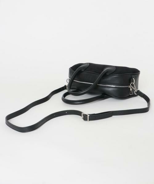 URBAN RESEARCH DOORS / アーバンリサーチ ドアーズ ショルダーバッグ | MARCO BIANCHINI　スウェードレザーラウンドバッグ | 詳細8