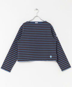 URBAN RESEARCH DOORS / アーバンリサーチ ドアーズ Tシャツ | ORCIVAL　BOATNECK LONG-SLEEVE CROPPED PULLOVER