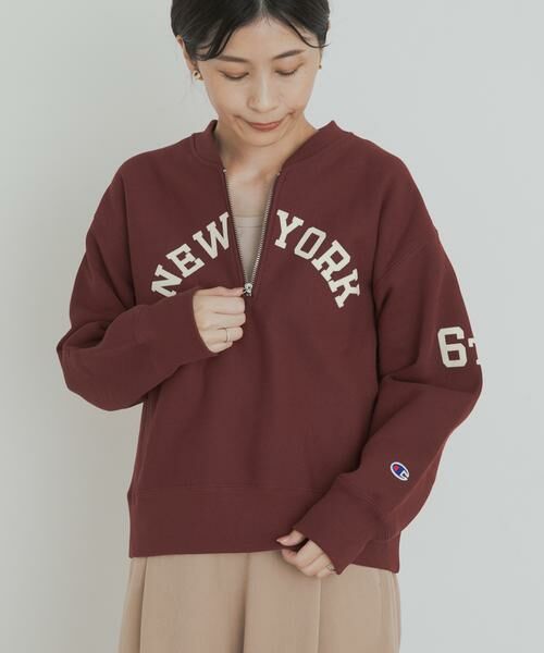 URBAN RESEARCH DOORS / アーバンリサーチ ドアーズ スウェット | Champion　REVERSEWEAVE HALFZIPSWEAT | 詳細5