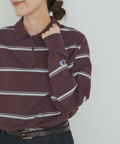 URBAN RESEARCH DOORS / アーバンリサーチ ドアーズ Tシャツ | Champion　LONGSLEEVE BORDER POLO