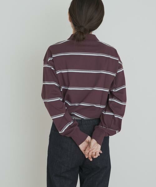 URBAN RESEARCH DOORS / アーバンリサーチ ドアーズ Tシャツ | Champion　LONGSLEEVE BORDER POLO | 詳細5