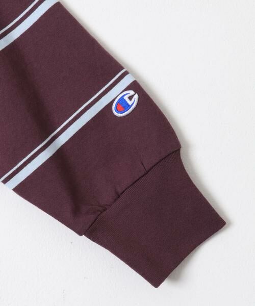 URBAN RESEARCH DOORS / アーバンリサーチ ドアーズ Tシャツ | Champion　LONGSLEEVE BORDER POLO | 詳細8