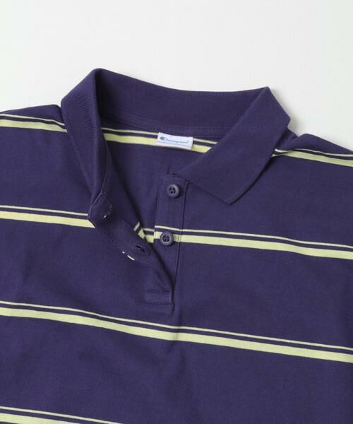 URBAN RESEARCH DOORS / アーバンリサーチ ドアーズ Tシャツ | Champion　LONGSLEEVE BORDER POLO | 詳細16