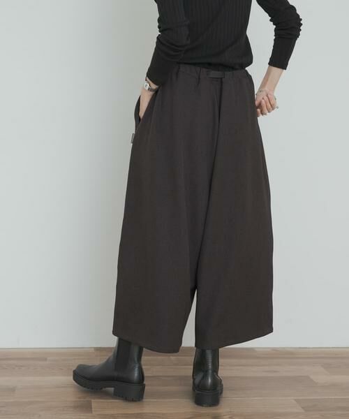 URBAN RESEARCH DOORS / アーバンリサーチ ドアーズ その他パンツ | 『別注』Gramicci　ONETUCK WOOLLIKE PANTS | 詳細4