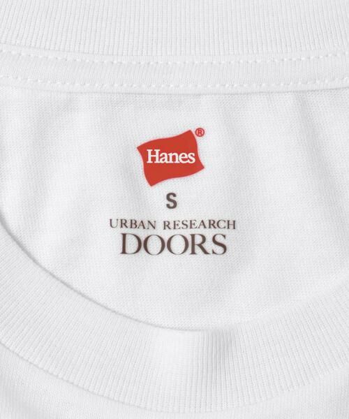 URBAN RESEARCH DOORS / アーバンリサーチ ドアーズ Tシャツ | 『別注』HANES×DOORS　2P DOORS Fit Long-Sleeve T-shirts2 | 詳細11