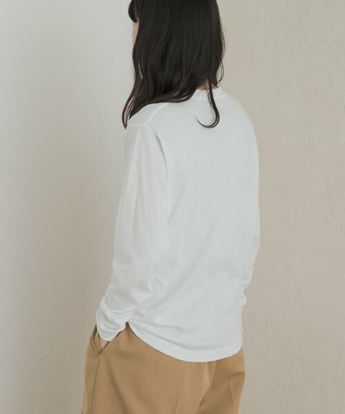URBAN RESEARCH DOORS / アーバンリサーチ ドアーズ Tシャツ | 『別注』HANES×DOORS　2P DOORS Fit Long-Sleeve T-shirts2 | 詳細2