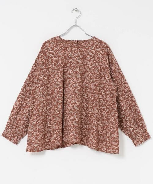 URBAN RESEARCH DOORS / アーバンリサーチ ドアーズ シャツ・ブラウス | SOIL　FLOWER BACK OPENING SMOCK | 詳細1