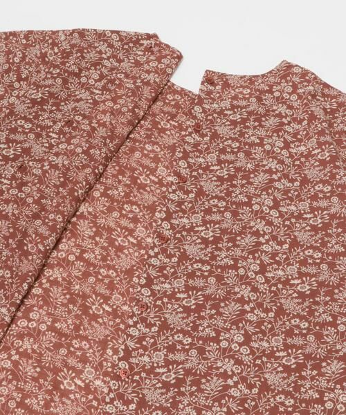 URBAN RESEARCH DOORS / アーバンリサーチ ドアーズ シャツ・ブラウス | SOIL　FLOWER BACK OPENING SMOCK | 詳細3