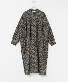 URBAN RESEARCH DOORS / アーバンリサーチ ドアーズ ワンピース | SOIL　FLOWER BANDEDCOLLAR DRESS