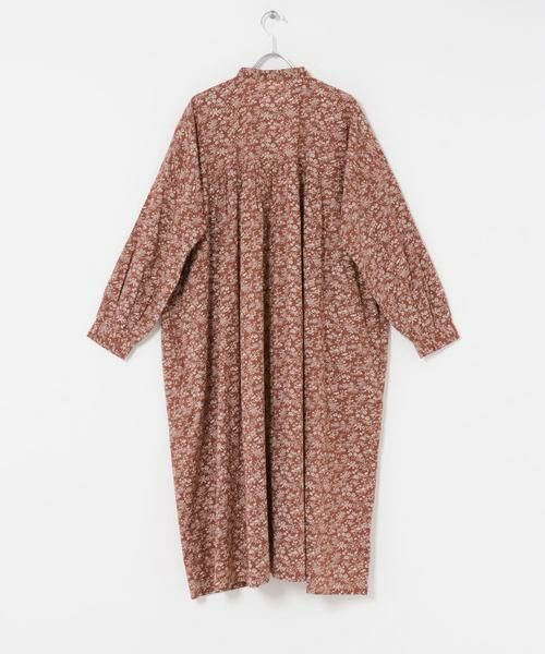 URBAN RESEARCH DOORS / アーバンリサーチ ドアーズ ワンピース | SOIL　FLOWER BANDEDCOLLAR DRESS | 詳細4