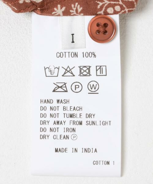 URBAN RESEARCH DOORS / アーバンリサーチ ドアーズ ワンピース | SOIL　FLOWER BANDEDCOLLAR DRESS | 詳細7