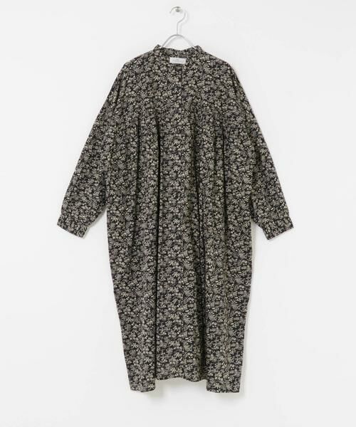 URBAN RESEARCH DOORS / アーバンリサーチ ドアーズ ワンピース | SOIL　FLOWER BANDEDCOLLAR DRESS | 詳細8