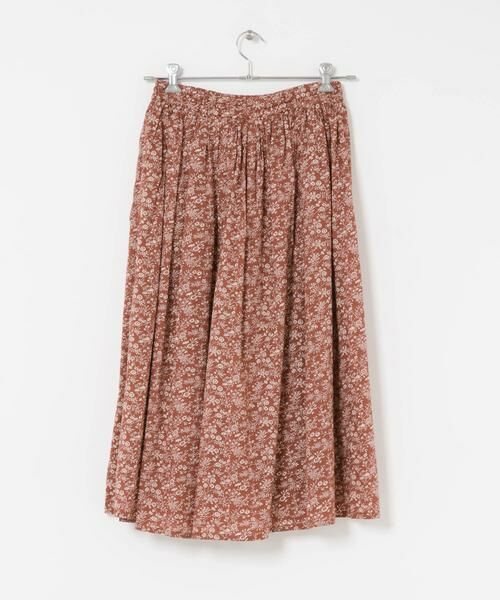 URBAN RESEARCH DOORS / アーバンリサーチ ドアーズ スカート | SOIL　FLOWER GATHERED SKIRT | 詳細3