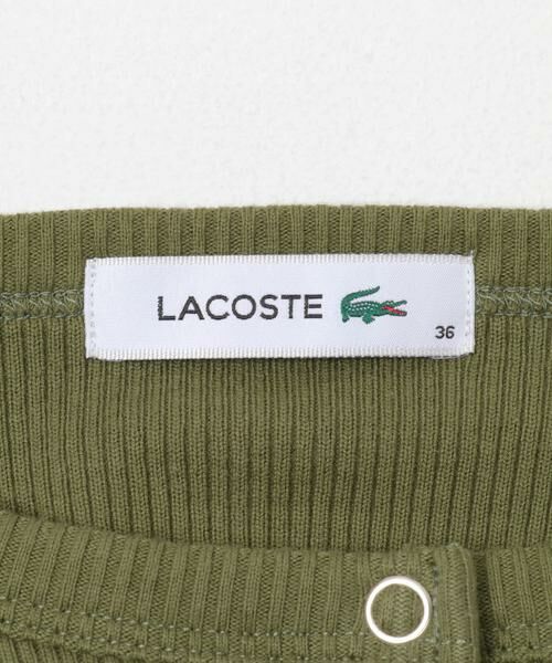 URBAN RESEARCH DOORS / アーバンリサーチ ドアーズ カーディガン・ボレロ | LACOSTE　リブジャージカーディガン | 詳細6