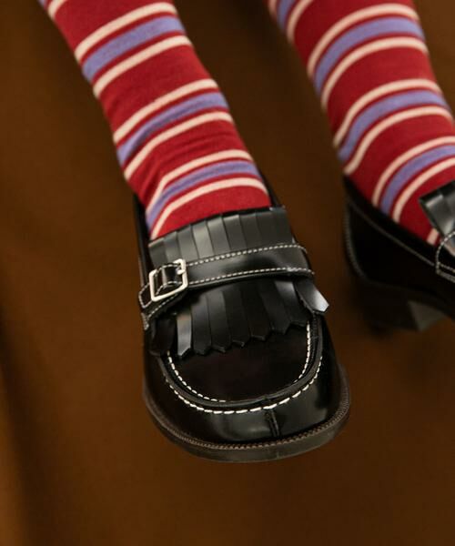 URBAN RESEARCH DOORS / アーバンリサーチ ドアーズ フラットシューズ | 『別注』HARUTA×DOORS　キルトローファー | 詳細1